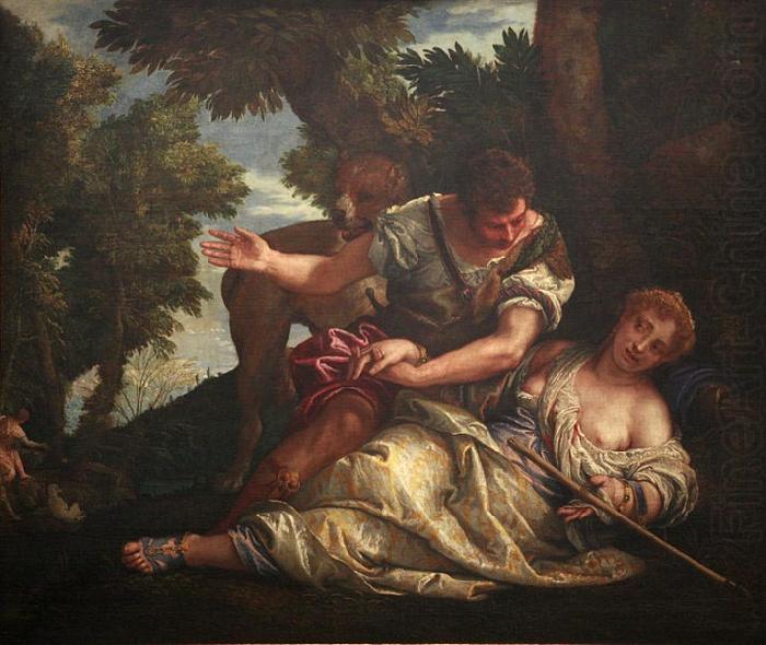 unknow artist Cephalus and Procris, Paolo Veronese china oil painting image